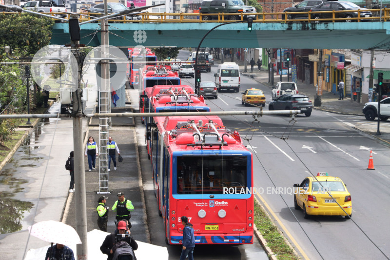 INAUGURACION  NUEVO TROLEBUS