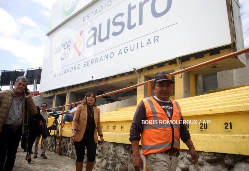 CUENCA-TRABAJOS-ESTADIO ALEJANDRO SERRANO
