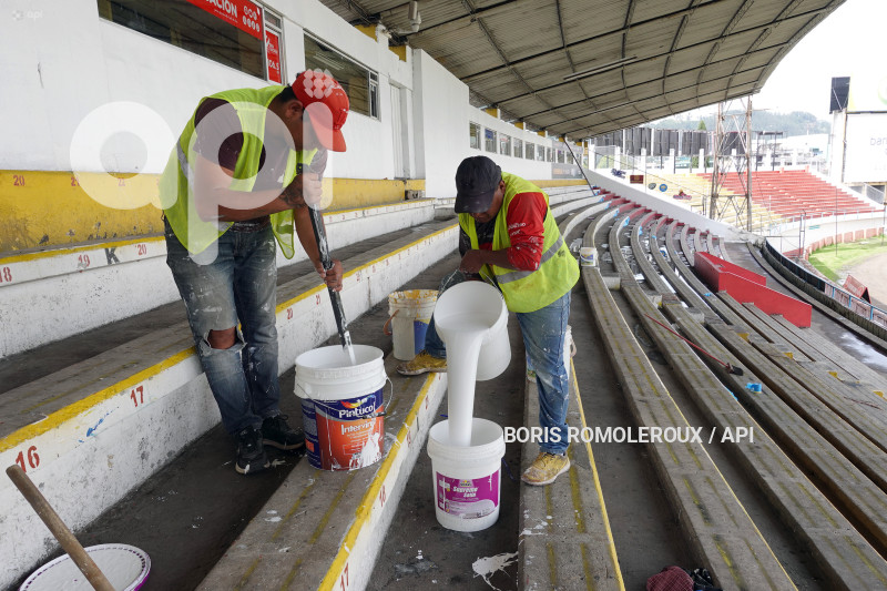 CUENCA-TRABAJOS-ESTADIO ALEJANDRO SERRANO