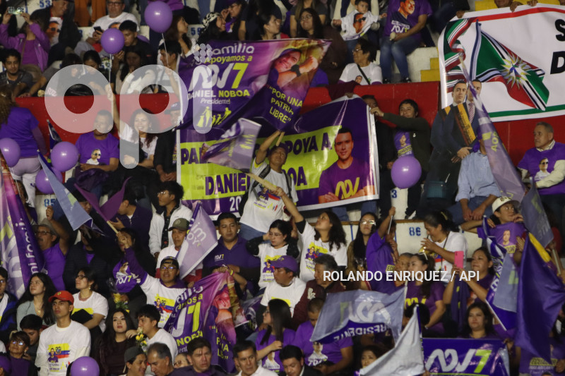 CIERRE CAMPANA NOBOA EN QUITO