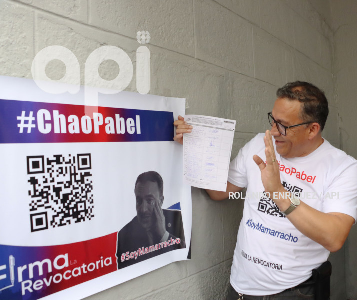 FORMULARIOS REVOCATORIA MANDATO  PABEL MUNOZ
