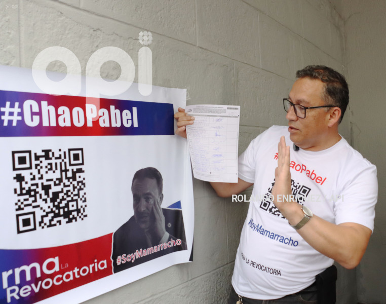 FORMULARIOS REVOCATORIA MANDATO  PABEL MUNOZ