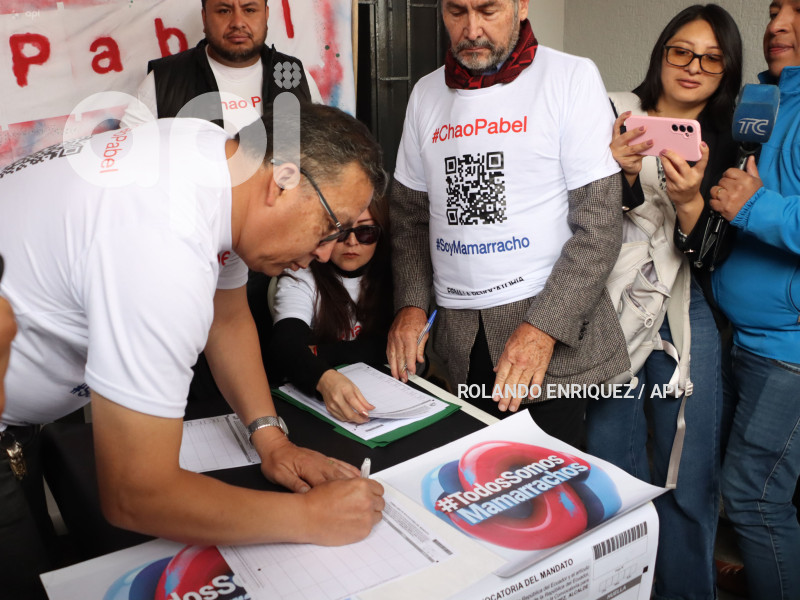 FORMULARIOS REVOCATORIA MANDATO  PABEL MUNOZ