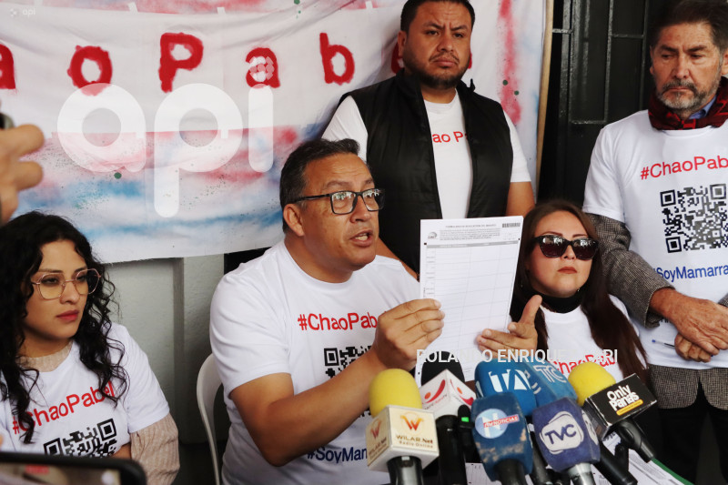 FORMULARIOS REVOCATORIA MANDATO  PABEL MUNOZ