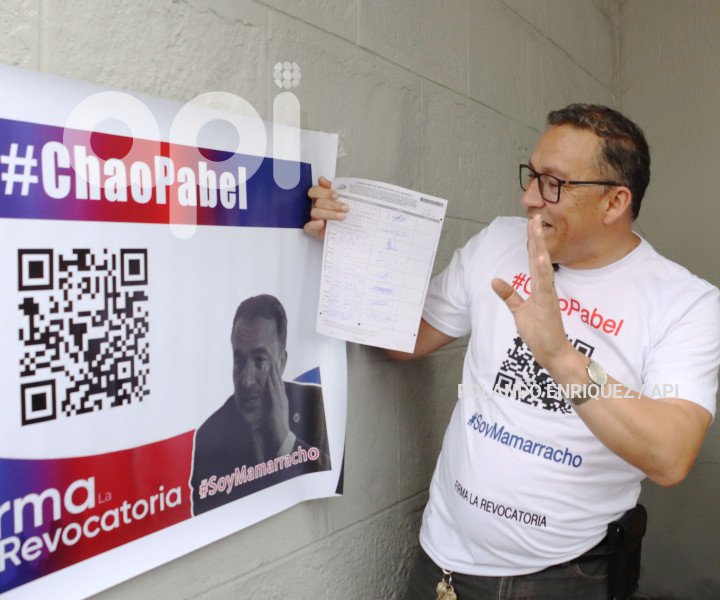 FORMULARIOS REVOCATORIA MANDATO  PABEL MUNOZ