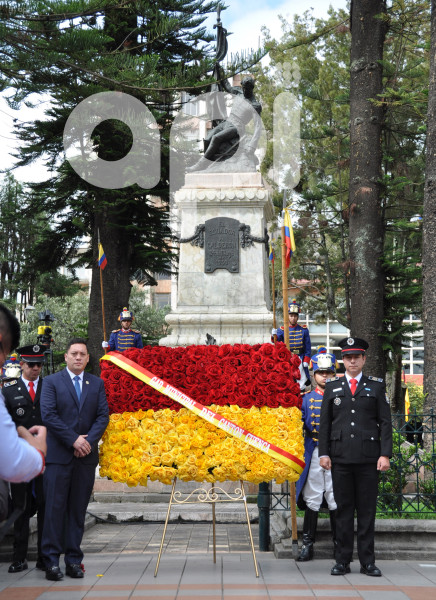 CUENCA-OFRENDA FLORAL-FUNDACION DE CUENCA 468 AÑOS