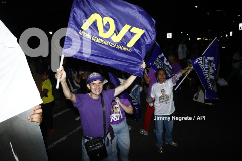 ELECCIONES SEGUNDA VUELTA CELEBRACIONES ADN GUAYAQUIL