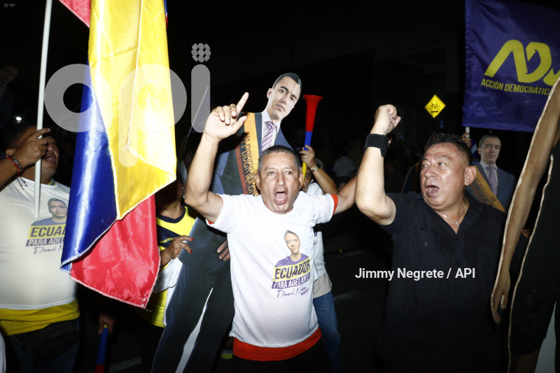 ELECCIONES SEGUNDA VUELTA CELEBRACIONES ADN GUAYAQUIL