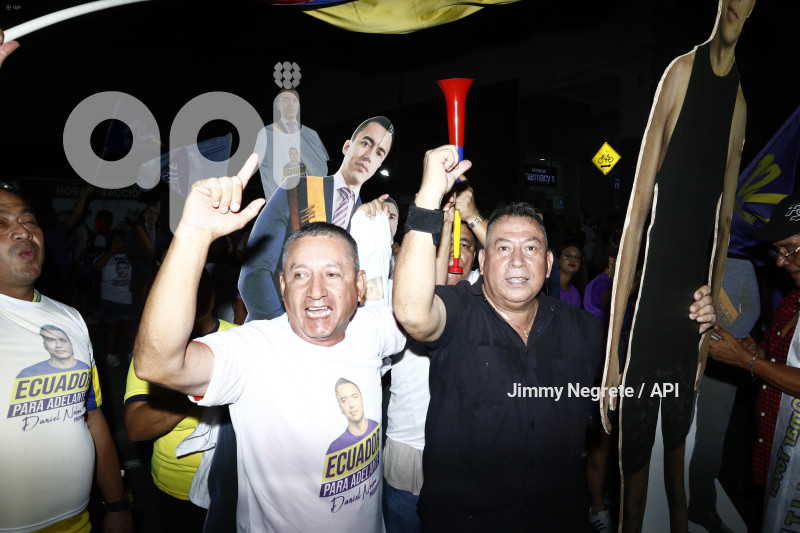 ELECCIONES SEGUNDA VUELTA CELEBRACIONES ADN GUAYAQUIL