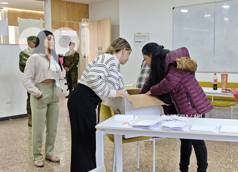 CUENCA-ELECCIONES 2025-CONTEO-SEGUNDA VUELTA