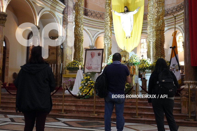 CUENCA-IMAGEN PAPA FRANCISCO-CATEDRAL