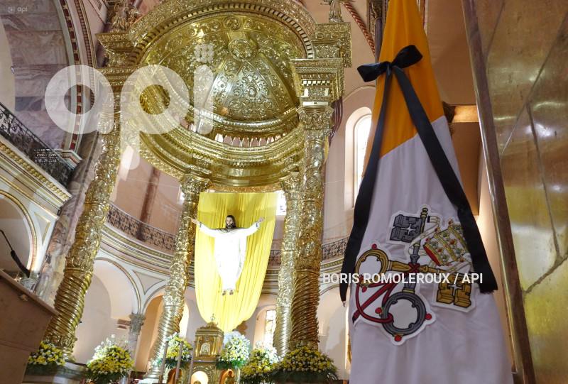 CUENCA-IMAGEN PAPA FRANCISCO-CATEDRAL