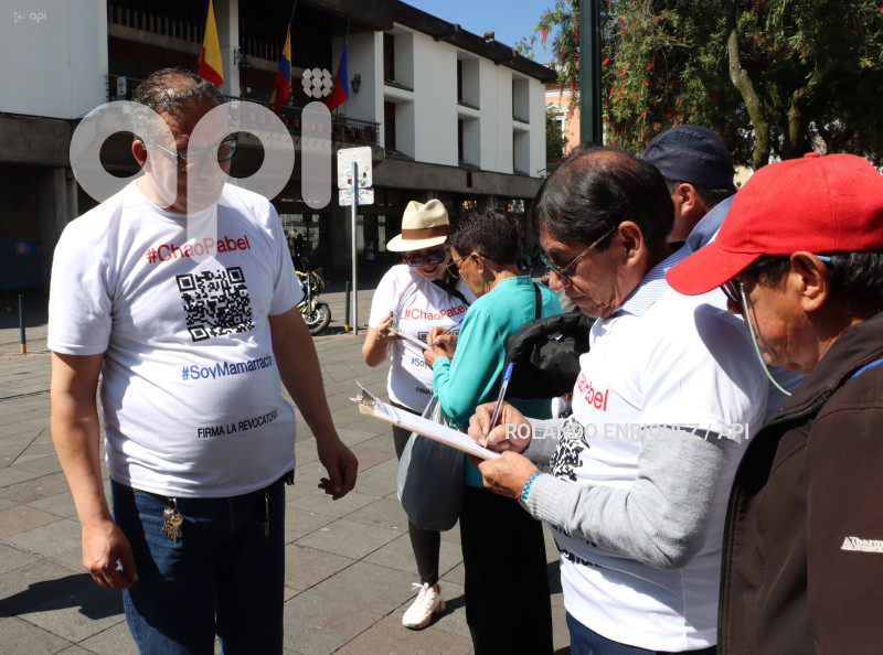 INICIA RECOLECCION FIRMAS CHAO PABEL