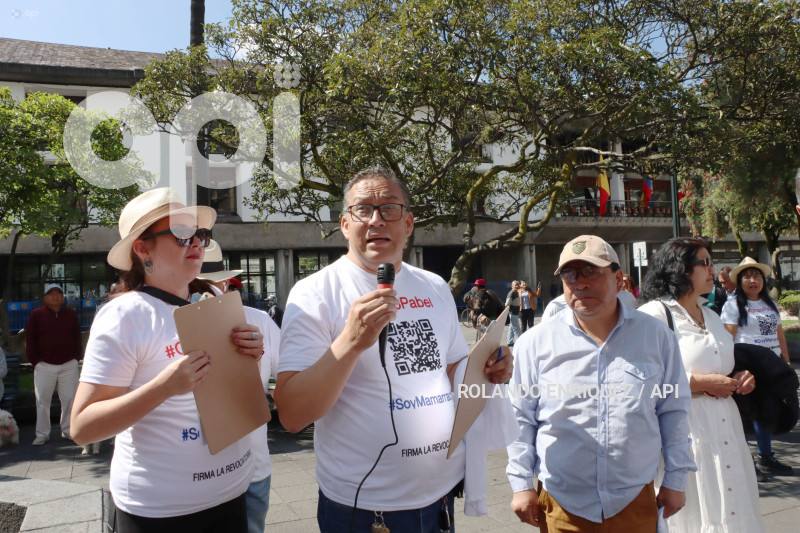 INICIA RECOLECCION FIRMAS CHAO PABEL