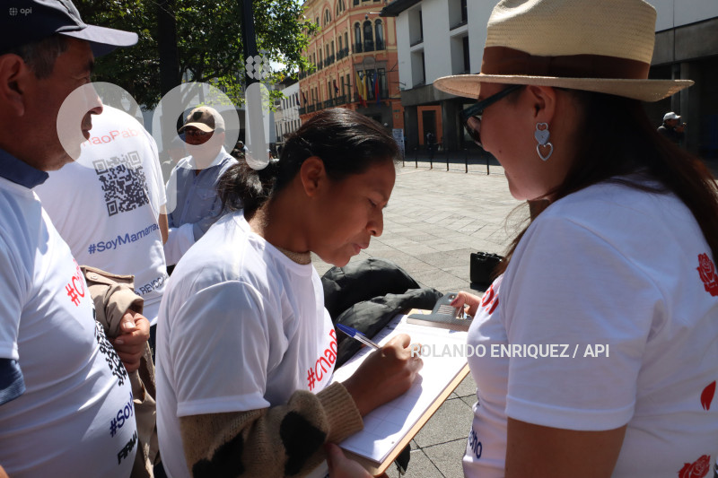 INICIA RECOLECCION FIRMAS CHAO PABEL