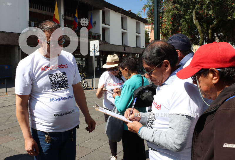 INICIA RECOLECCION FIRMAS CHAO PABEL