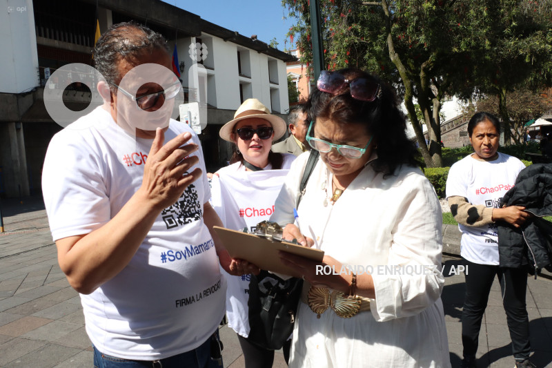 INICIA RECOLECCION FIRMAS CHAO PABEL