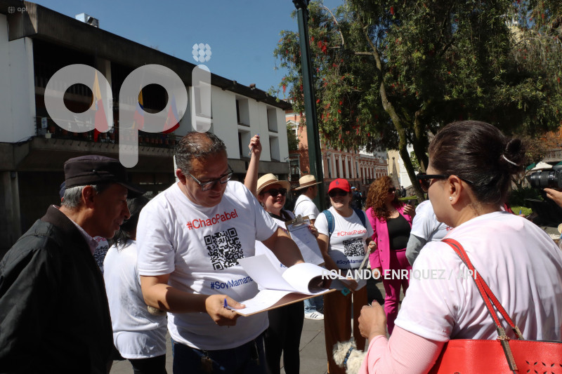 INICIA RECOLECCION FIRMAS CHAO PABEL