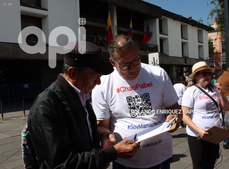 INICIA RECOLECCION FIRMAS CHAO PABEL