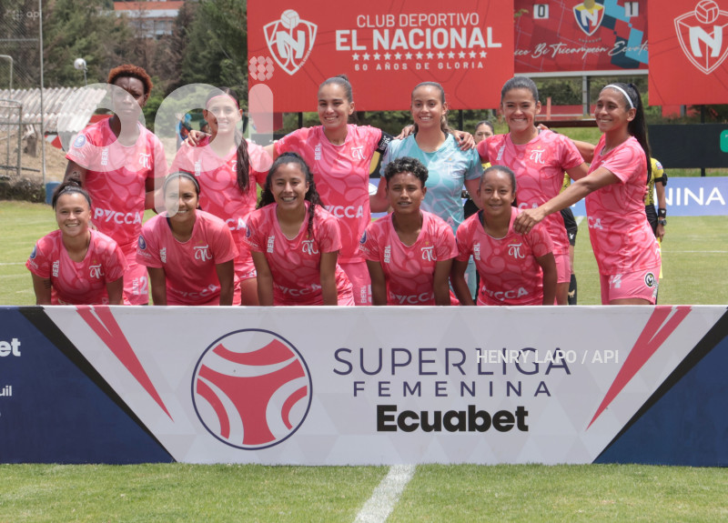 FBL SUPERLIGA FEMENINA EL NACIONAL VS ÑAÑAS