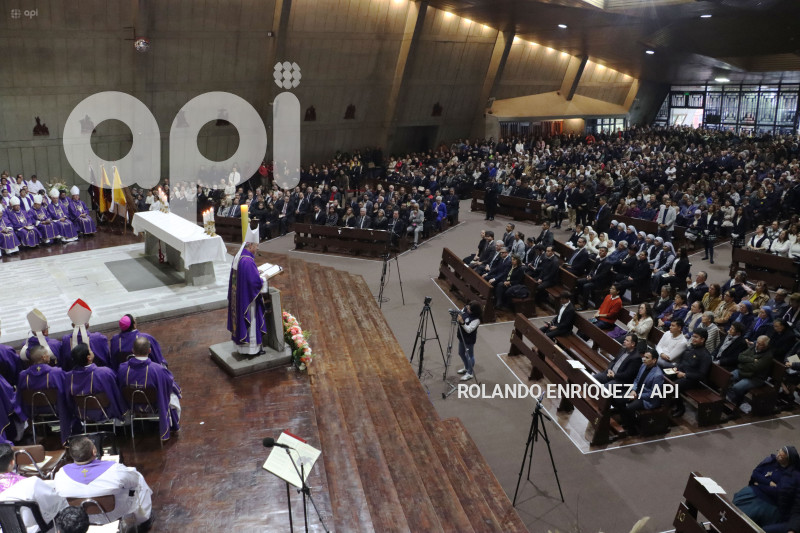 MISA DE SUFRAGIO POR EL PAPA FRANCISCO