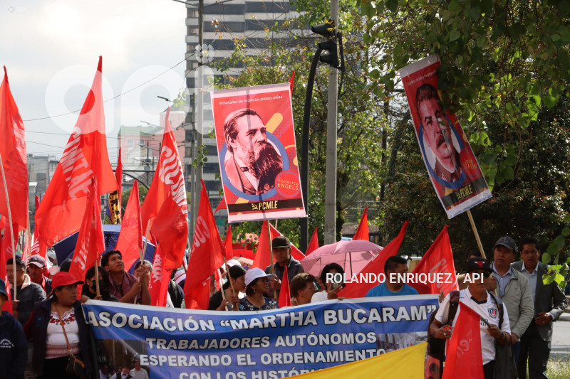 QUITO MARCHA 1 DE MAYO