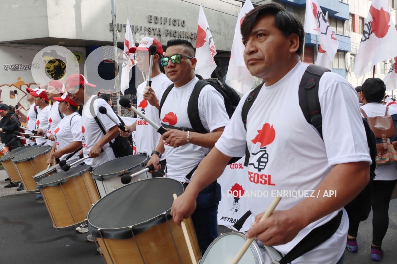 QUITO MARCHA 1 DE MAYO