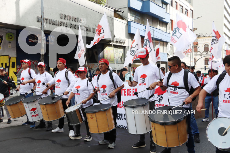 QUITO MARCHA 1 DE MAYO