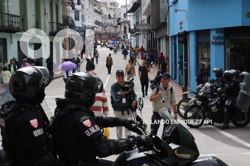 QUITO MARCHA 1 DE MAYO