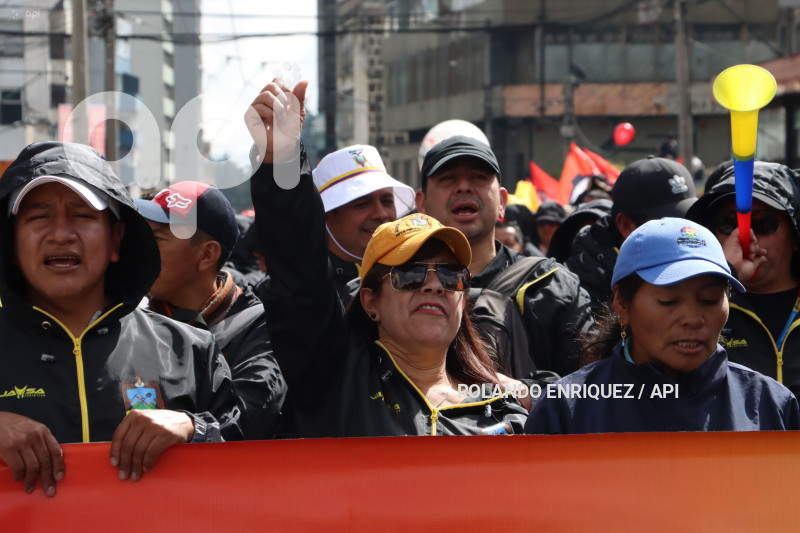 QUITO MARCHA 1 DE MAYO