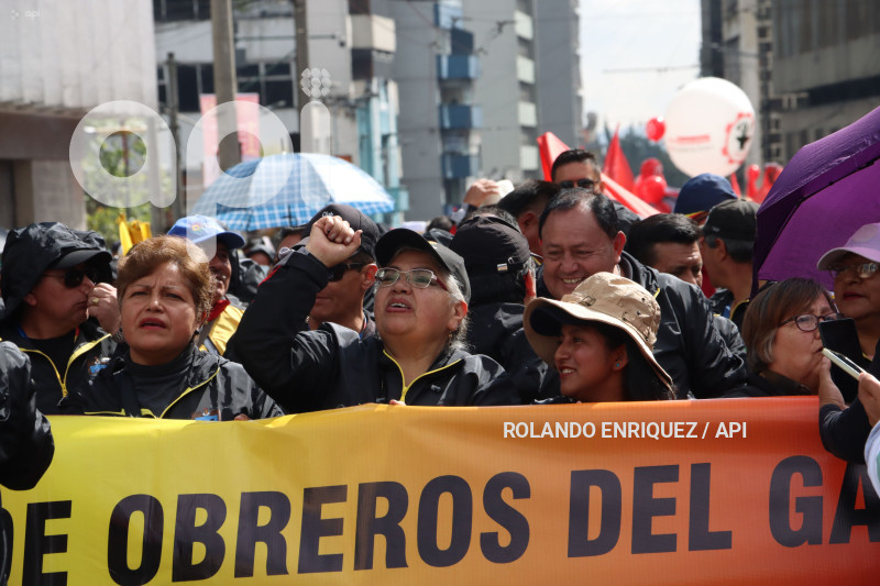 QUITO MARCHA 1 DE MAYO