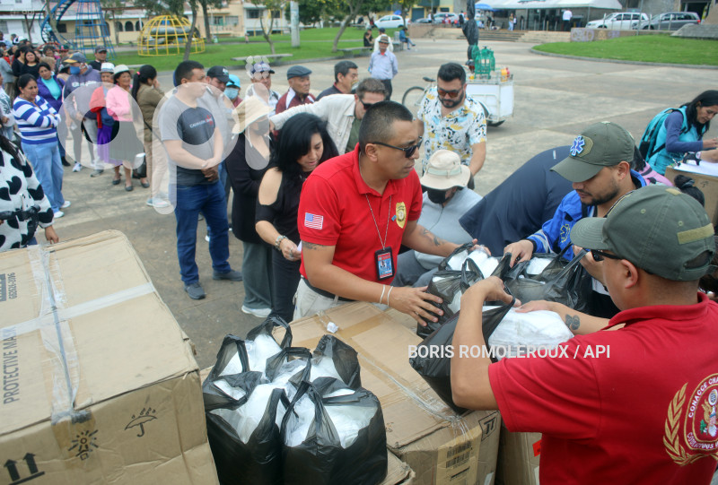 CUENCA-ENTREGA MASCARILLAS-PREVENIR FIEBRES TOSFERINA Y AMARILLA