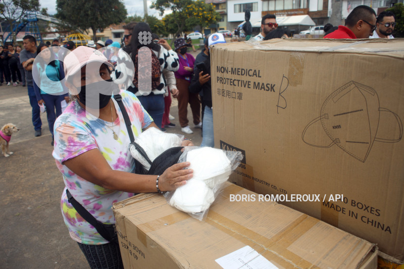 CUENCA-ENTREGA MASCARILLAS-PREVENIR FIEBRES TOSFERINA Y AMARILLA