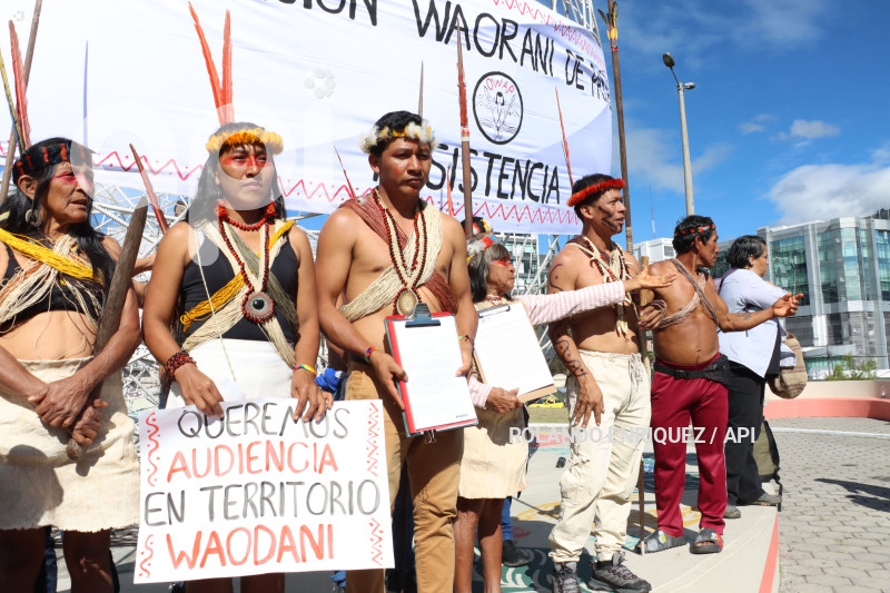 WAORANIS  EN CORTE CONSTITUCIONAL