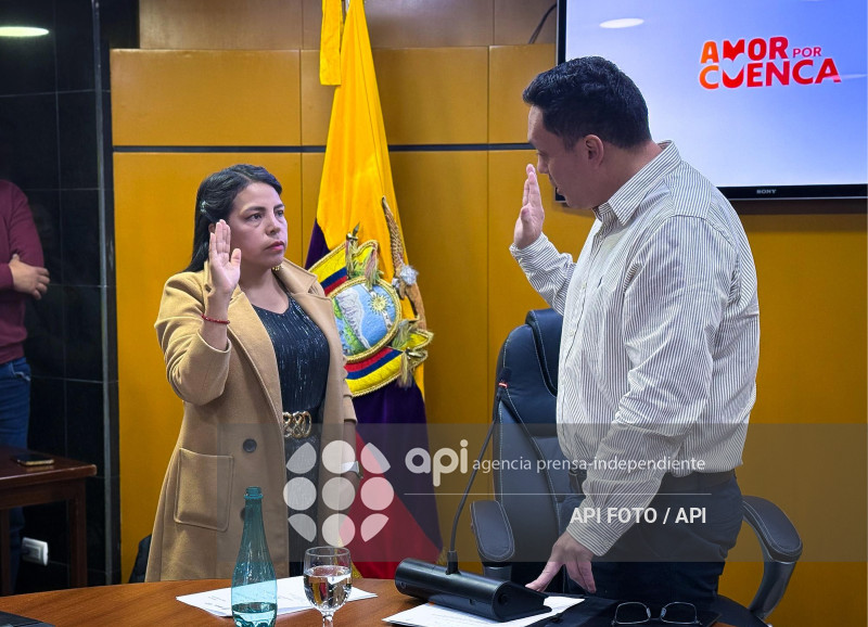 CUENCA-CONSEJO CANTONAL-ELECCION VICEALCALDESA
