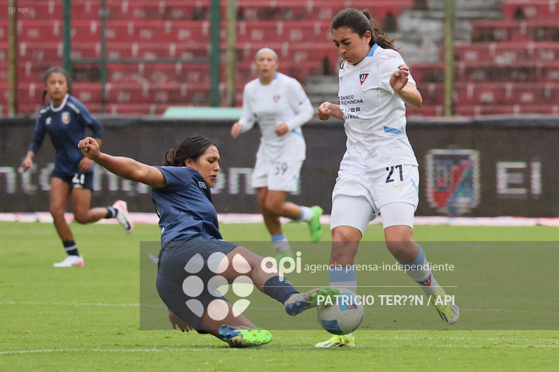FBL SUPERLIGA FEMENINA LDU VS LEONES