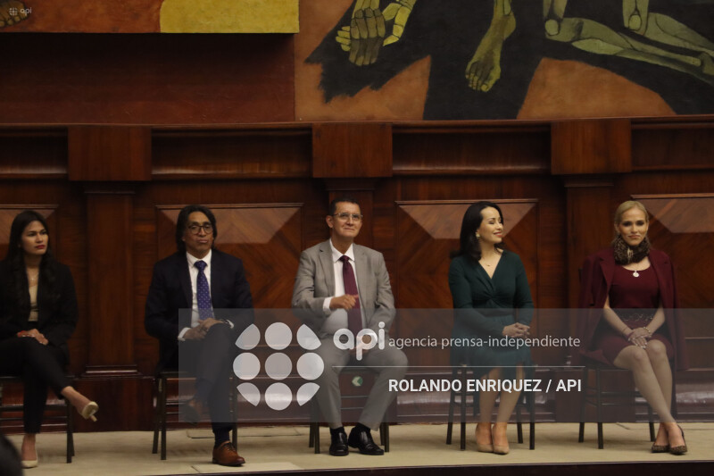 POSESION PARLAMENTARIOS ANDINOS