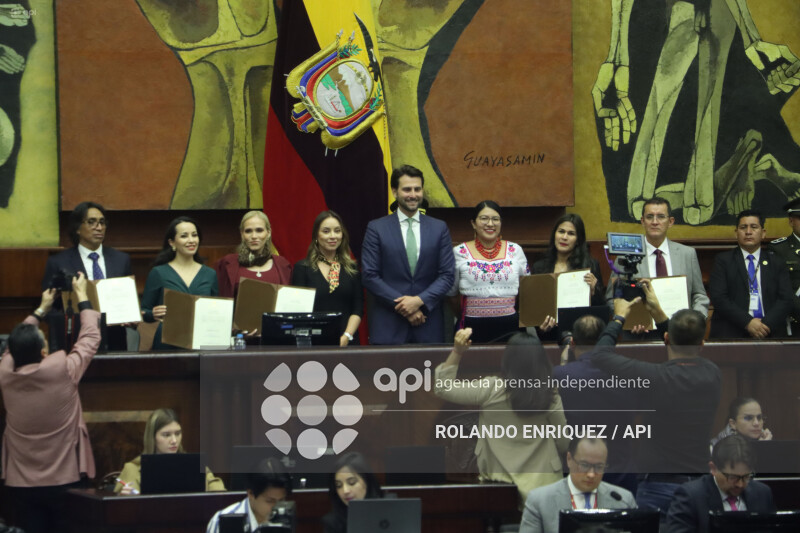POSESION PARLAMENTARIOS ANDINOS