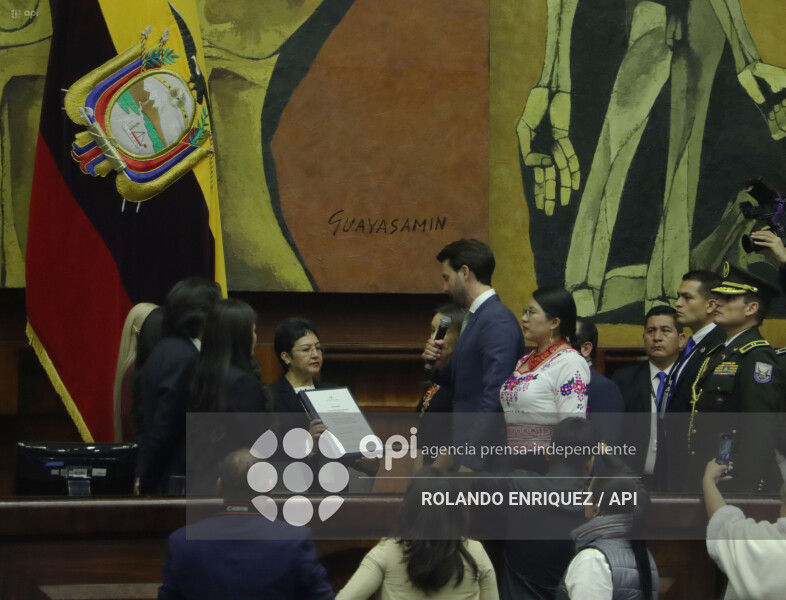 POSESION PARLAMENTARIOS ANDINOS