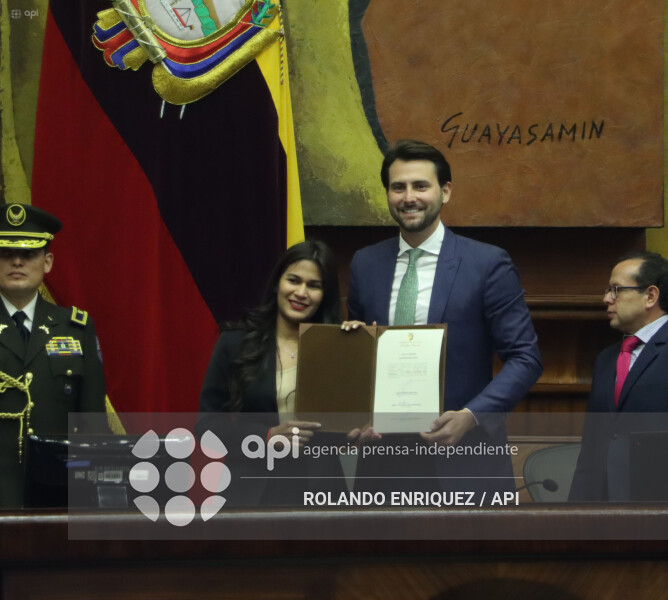 POSESION PARLAMENTARIOS ANDINOS