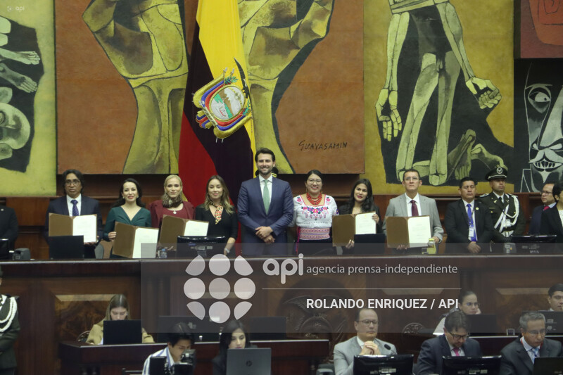 POSESION PARLAMENTARIOS ANDINOS