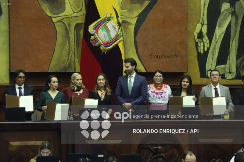 POSESION PARLAMENTARIOS ANDINOS