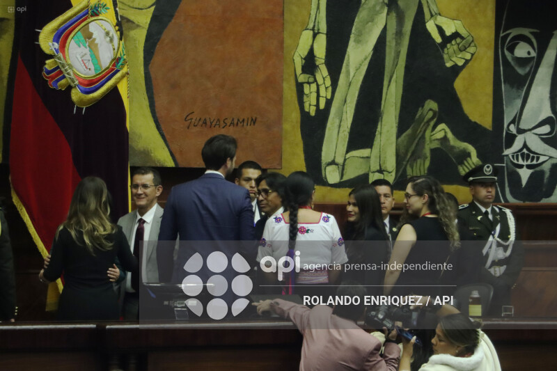 POSESION PARLAMENTARIOS ANDINOS