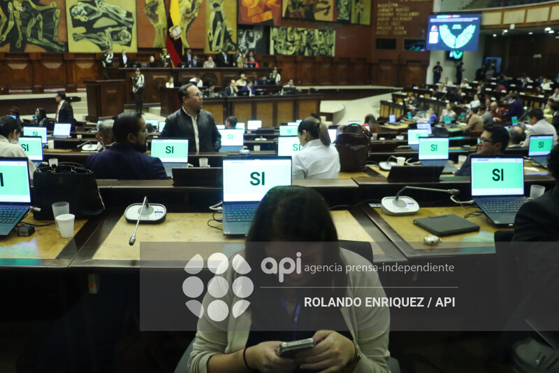 PLENO ASAMBLEA CONOCE  RENUNCIA DIANA SALAZAR