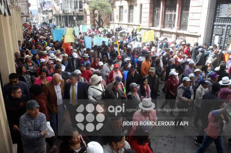 CUENCA-PROTESTA-COMUNEROS-POR LEY TERRITORIAL