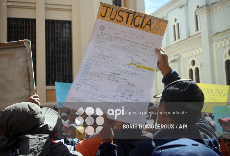 CUENCA-PROTESTA-COMUNEROS-POR LEY TERRITORIAL