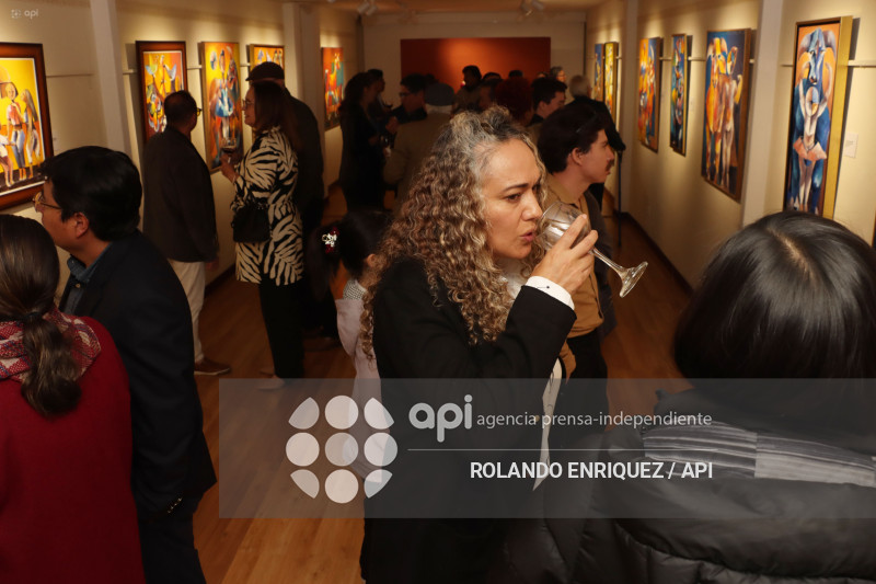 EXPOSICION PICTORICA DE OLMEDO QUIMBITA