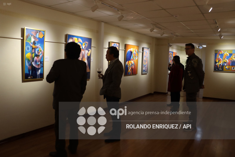 EXPOSICION PICTORICA DE OLMEDO QUIMBITA