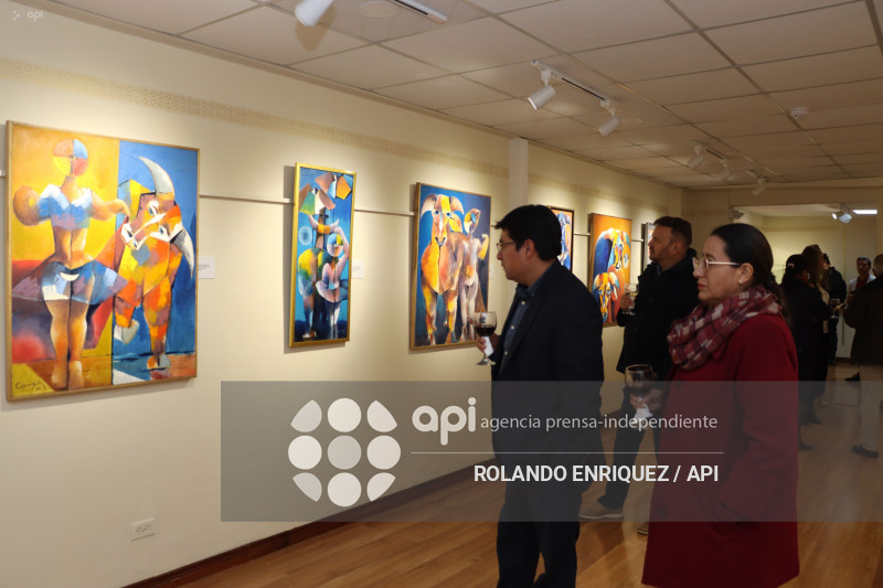 EXPOSICION PICTORICA DE OLMEDO QUIMBITA