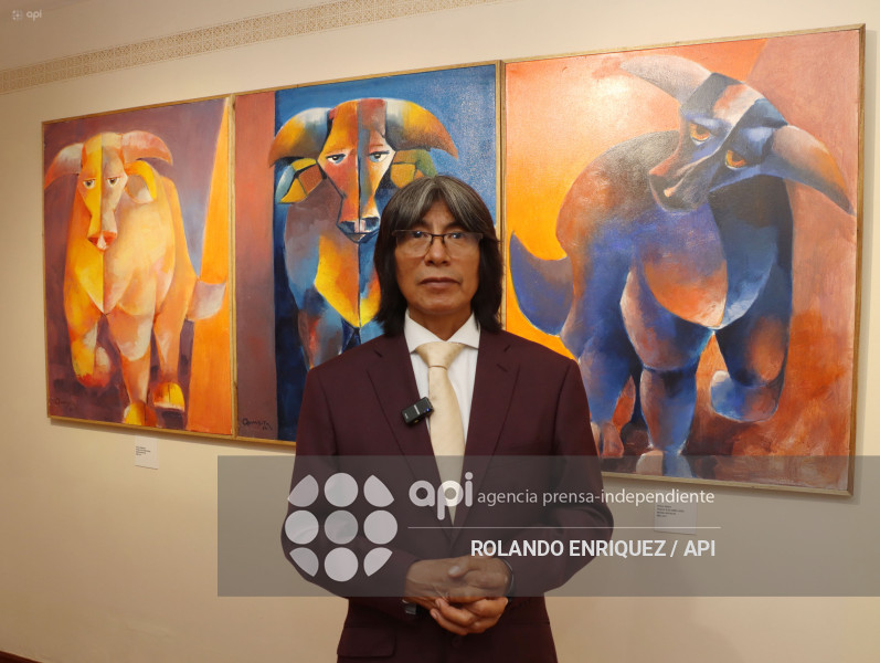 EXPOSICION PICTORICA DE OLMEDO QUIMBITA